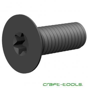 Stehle Senkkopfschrauben mit Innentorx - M5,0x 6,8 T15 Kopf-Ø= 9,4 mm (VPE 10 Stück)